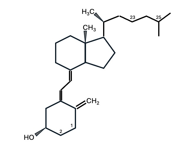 Chemical Structure of Calciol