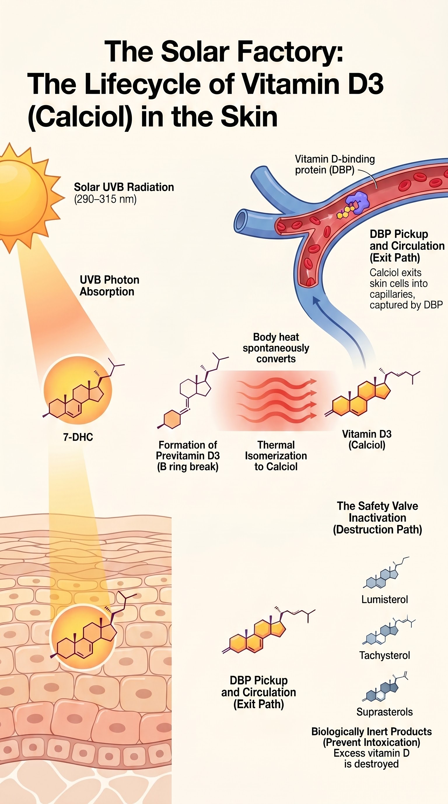 Skin Production of Calciol